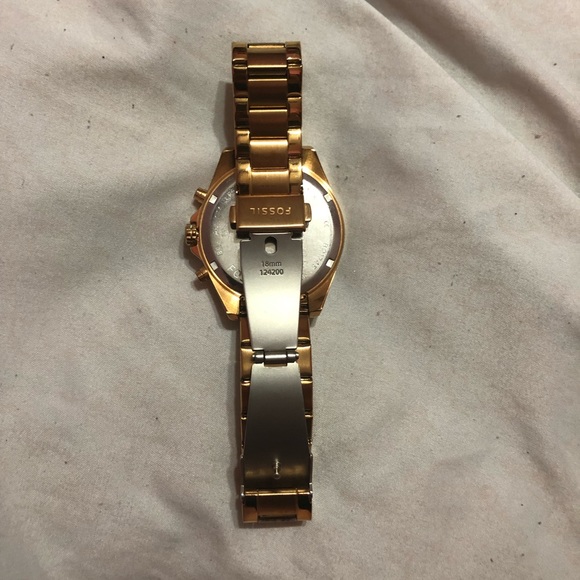 ROSE GOLD FOSSIL WATCH main image 6